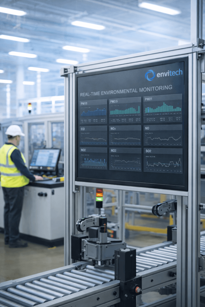 DAHS - real time environmental monitoring in industry